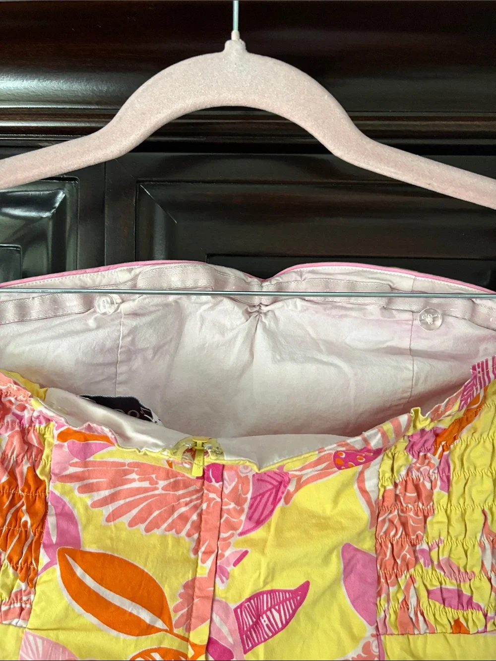 Strapless Lilly Pulitzer dress - Picture 3 of 4